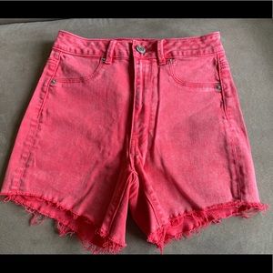 AE Hi-waisted Pink Shorts